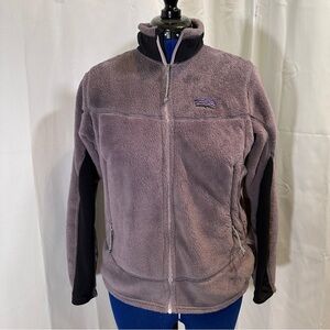 Patagonia Women's Fleece R2 Jacket - Purple and Black